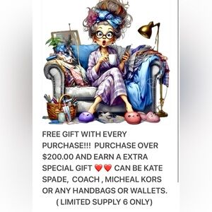 FREE GIFT WITH EVERY PURCHASE